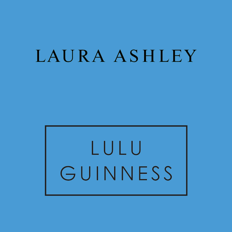 Laura Ashley and Lulu Guinness Logo