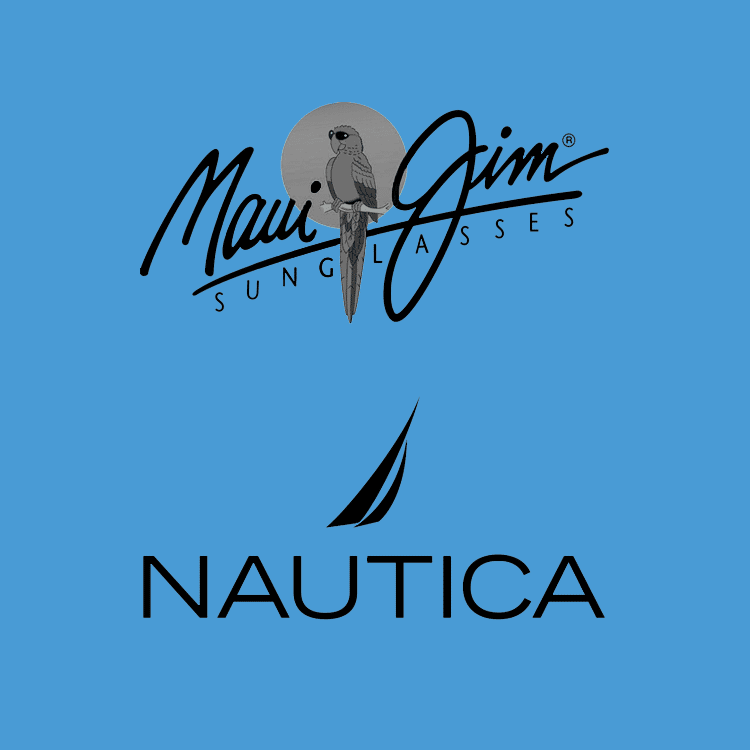 Maui Jim and Nautica Logos