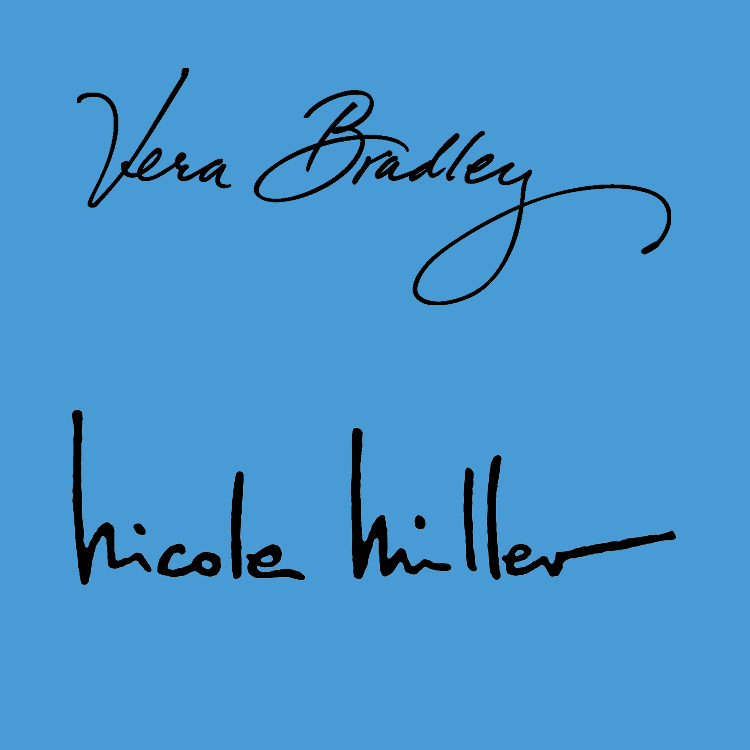 Vera Bradley and Nicole Miller Logos